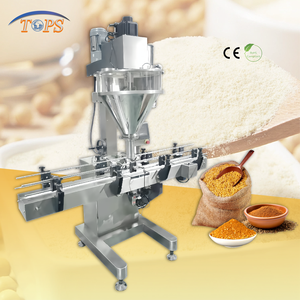 Machine de remplissage de poudre avancée pour protéines de lactosérum, lait et albumine, machine de remplissage de poudre à vis sans fin 150 G - Product Image 1