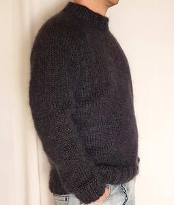 Pulls pour hommes écologiques, qualité supérieure, bon design, meilleure vente en ligne, fabricant, meilleure usine, pulls en mohair pour hommes - Product Image 4