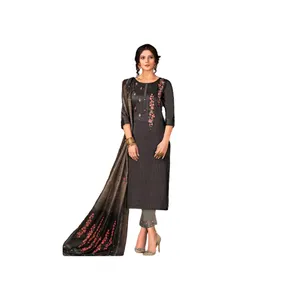 最佳销售套装新款惊人风格女装出厂价格来自印度制造商和出口的Salwar套装