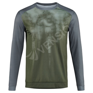 Wholesale MTB Jersey Long Sleeve Cycling Team Jersey Road <b>Mountain</b> Bike Clothing Fabric MTB Jersey - Product Image 1