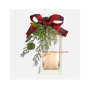 Christmas Tabletop Decoration Hanging <b>Lantern</b> Home Accent Finest Quality <b>White</b> Metal <b>Lantern</b> Hanging Candle Holder On-Sale - Product Image 1