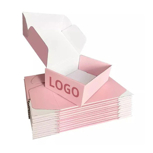 pink Shipping Boxes Recyclable Corrugated Cardboard Box Small Mailing Storage Gift Boxes for Gift Paper Packaging Trending Best - Product Image 5