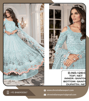 Ensemble décontracté Shalwar Kameez pour femme, nouveau design, style indien, pour fête, collection de tissus non coupés en lawn, vente en gros, tissus indiens