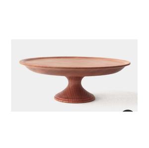 Mini support à gâteau en bois avec finition et conception personnalisées à un étage Support à gâteau en métal disponible avec plusieurs tailles - Product Image 6