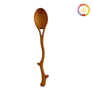 Cuchara agitadora de madera de bambú con logotipo grabado, accesorio de cocina ecológico personalizado para té, café, postre, uso - Product Image 4