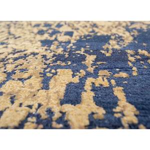 Alfombra Kavi Azul de Lana y Seda de Bambú Anudada a Mano, Colección Project Error, Patrón Abstracto para Uso Doméstico, Esk-667 - Product Image 3