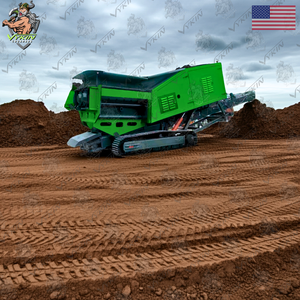 Broyeur 170TPH USA-pour le traitement des déchets C & D-Qualité USA-Expédition DDP incluse-Broyeur VYKIN 200-MS - Product Image 1