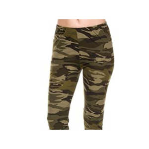 Leggings Deportivos Planet Gold Junior con Estampado de Camuflaje, Talla Mediana, Verde, Tejido Elástico de Punto - Product Image 2