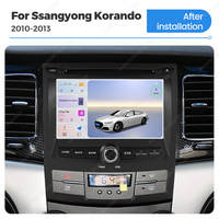 Reproductor Multimedia para Automóvil Android MEKEDE, Sistema de Navegación Estéreo de 7 Pulgadas para Ssangyong Korando 2010-2013