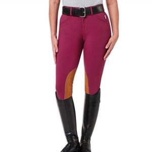 Pantalones de mujer OEM hechos a medida de fábrica, mallas, mallas, pantalones ecuestres, pantalones deportivos para montar - Product Image 6