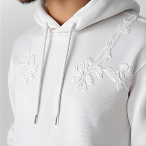 เสื้อมีฮู้ดปักแบบกำหนดเอง | เสื้อสวมหัวผ้าฟลีซผ้าฝ้ายพร้อมการเย็บโลโก้และยอมรับการพิมพ์โลโก้ที่กำหนดเองและตัวเลือกการเย็บปักถักร้อย - Product Image 6