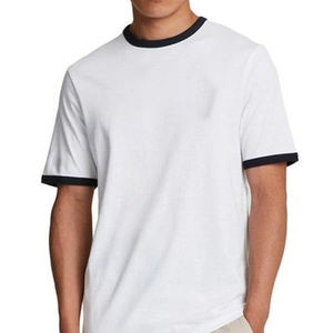 Diseña tu propia camiseta Ringer T Shirts Camiseta Ringer para hombre Camiseta atlética de cuello redondo Camisetas de gran tamaño para hombre y mujer - Product Image 1