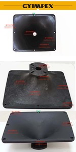 ฮอร์นลำโพงไลน์อาร์เรย์ Pro Audio ขนาด 283*248*110 มม. ตัวนำเสียงแบบฮอร์นสำหรับลำโพงไลน์อาร์เรย์ - Product Image 3