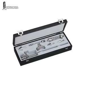 Premium Schultze Salpingograph HSG Set Manual completo Base de acero inoxidable Cerrado en caja manual de madera - Product Image 1