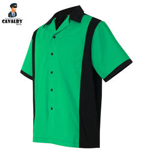 Tarifa de fábrica Ropa de hombre Nueva llegada Camisas de bolos personalizadas por CAVALRY SKT COMPANY Algodón abotonado Tallas grandes Precio competitivo - Product Image 5
