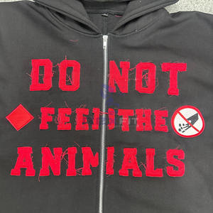 Nouveau arrivé meilleur prix le plus demandé sweat à capuche zippé bouffée imprimé fabriqué en usine sweats à capuche à bas prix hommes sweats à capuche pour hommes - Product Image 2