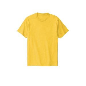 T-shirt en coton à col rond pour homme, manches courtes, couleurs personnalisables, plusieurs tailles, coupe ajustée, régulière ou ample, fabrication sous marque privée - Product Image 4