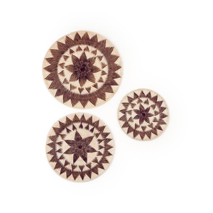 Eco-Friendly Woven <b>Wall</b> Art Deco Handicraft Customization by Vietnam Manufacturer Reasonable Price <b>Wall</b> <b>Plates</b> - Product Image 2