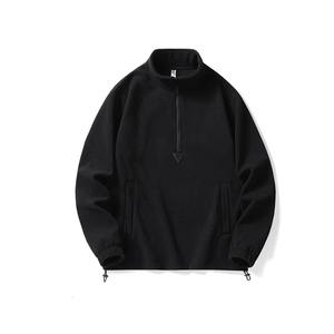 Half Zipper Custom Hoodie Sweatshirts Wholesale Half Zip Hoodie Sweatshirts Hoodies Men Full Sublimated <b>Boys</b> - Product Image 6