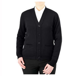 2025 hombres jóvenes Color sólido OEM & ODM suéter de alta calidad para hombres suéter de negocios casual formal cálido cárdigan suéter - Product Image 4