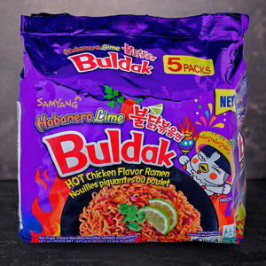 Pedidos al por Mayor de Ramen Picante Samyang Habanero Lime de 130g, Fideos Instantáneos Coreanos Picantes Halal para Exportación al por Mayor - Product Image 5