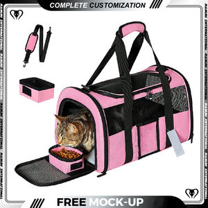 Sac de voyage pour animaux de compagnie fabriqué en usine de qualité supérieure pour chat et chien sac à dos support de sac de voyage en gros conception OEM - Product Image 3