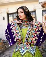 Robes de femme brodées sur mesure vêtements afghans pachtounes Balochi Vintage Kaboul Maxi longue robe respirante ensemble de costume
