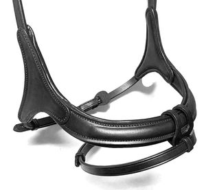 Brida de Cuero Genuino de Primera Calidad en Oferta, Cadena de Cristal Fina, Acolchado Suave, Brida de Cuero Marrón a un Precio Accesible - Product Image 5