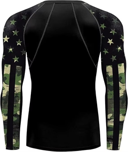 Camiseta Deportiva de Manga Corta de Poliéster de Secado Rápido para Hombre, Nueva Moda, para Correr, Levantar Pesas y Entrenamiento - Product Image 3