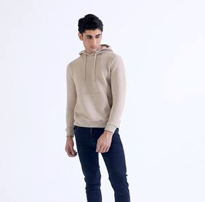 Vente en gros au meilleur prix, vêtements d'hiver actifs, logo personnalisé, sweat à capuche en polaire pour homme à manches longues avec poche - Service OEM de haute qualité - Product Image 4