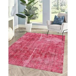 Alfombra Estampada de Diseño Vintage - Rosa, Plana, Moderna, Antideslizante, con Pelo Suave - Product Image 3