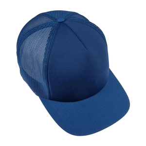 Casquette pour homme de haute qualité personnalisée, logo brodé 3D, casquette de camionneur classique en maille, fermeture à pression, toile pour usage extérieur - Product Image 4