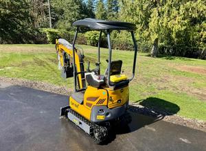 Envío gratis CFG QK18R EPA CE aprobado 1,2 Ton 13.5HP mini excavadora Eaton cilindro hidráulico núcleo Motor bomba caja de cambios PLC - Product Image 4