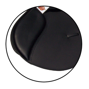 Sillín inglés de cuero Premium para montar a caballo, cómodo, duradero y elegante, equipo ecuestre de estilo occidental para entrenamiento - Product Image 4