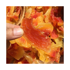 Papaya seca suave AD para alimentos, bocadillo en rodajas de papaya seca 100%, papaya seca masticable dulce de alta calidad - Product Image 2