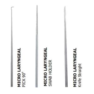 Ensemble de couteaux micro laryngés Chirurgie plastique Instruments chirurgicaux par FSORTHO Bonne qualité et prix - Product Image 5