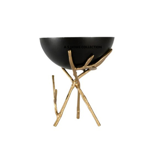 Trois jambes doré fini décoratif populaire loban brûleur d'encens métal coulée madkhan bakhoor brûleur de parfum - Product Image 5