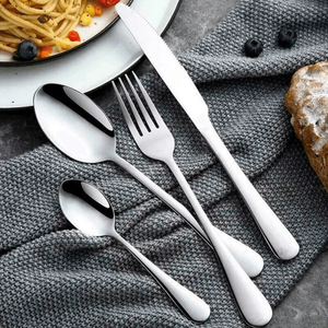 High Quality Metallic Cutlery <b>Sets</b> with customised size <b>and</b> design carry <b>spoon</b>, <b>fork</b> <b>and</b> knife metal flatware <b>set</b> by HHO - Product Image 1