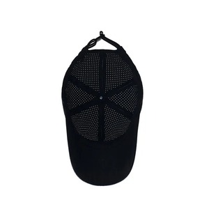 Gorra de béisbol impermeable corte láser agujero perforado sombrero rendimiento deportes papá sombrero - Product Image 2