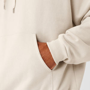 Sudaderas con capucha para hombre, ropa de calle con hombros caídos, suéter boxy Fit de algodón de peso pesado, sudaderas con capucha de gran tamaño para hombre - Product Image 5