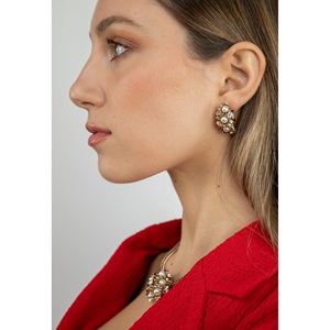 Fabriqué en Italie Boucles d'oreilles à clip de haute qualité pour femmes - Product Image 2