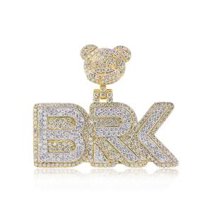 จี้ฮิปฮอปทันสมัยออกแบบได้ตามต้องการพร้อม10KT สีเหลืองทอง10.50 GM และเพชรธรรมชาติแหวนดีไซน์ฮิปฮอปยอดนิยม - Product Image 3