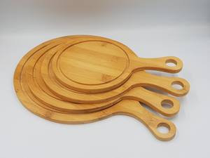 Poignée de plateau de service en bambou Huhipro Deluxe élégante facile à nettoyer rectangulaire antidérapante pour une présentation de nourriture élégante Made Vietnam - Product Image 3