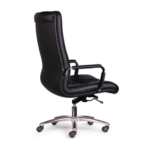 Paula 01 HOGVP007 Chaise de Direction Ergonomique en Cuir Premium avec Base Pivotante et Hauteur Réglable, Style Contemporain pour Ateliers et Écoles - Product Image 4