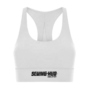 เสื้อชั้นในกีฬาสำหรับผู้หญิงแบบขายส่ง รองรับแรงกระแทกสูง ยืดได้สี่ทิศทาง ระบายอากาศได้ดี ผลิตจากวัสดุสแปนเด็กซ์/ไนลอน ปรับได้ ด้านหลังเปิด - Product Image 2