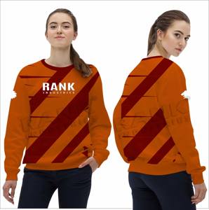 Sweat-shirts pour femmes en couleur unie, fabriqués au Pakistan, nouveau style, sweat-shirts pour femmes sur mesure - Product Image 3