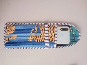 Bolsa móvil acolchada india, bolsa acolchada, bolsa móvil acolchada hecha a mano, regalo para su bolsa - Product Image 6