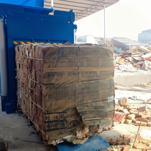 Compactadora Hidráulica Horizontal Semiautomática para Papel, Cartón, Plástico y Otros Residuos Industriales - Product Image 3