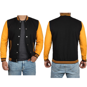 Veste universitaire en laine pour hommes de haute qualité Tendance Veste de baseball à manches longues de haute conception en différentes couleurs Nouvel état - Product Image 5