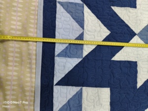 2024 gran oferta hermoso diseño hecho a mano Patchwork bebé niños edredón elegante diseño de estrella colcha con relleno de algodón - Product Image 3